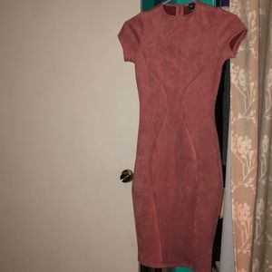 Pink bandage dress worn twice. In good condition.